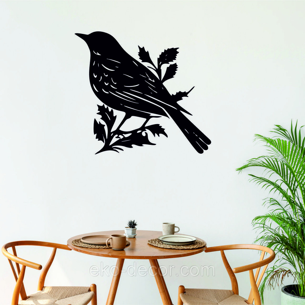 Декоративное настенное Панно «Птица», Декор на стену Киев - изображение 2