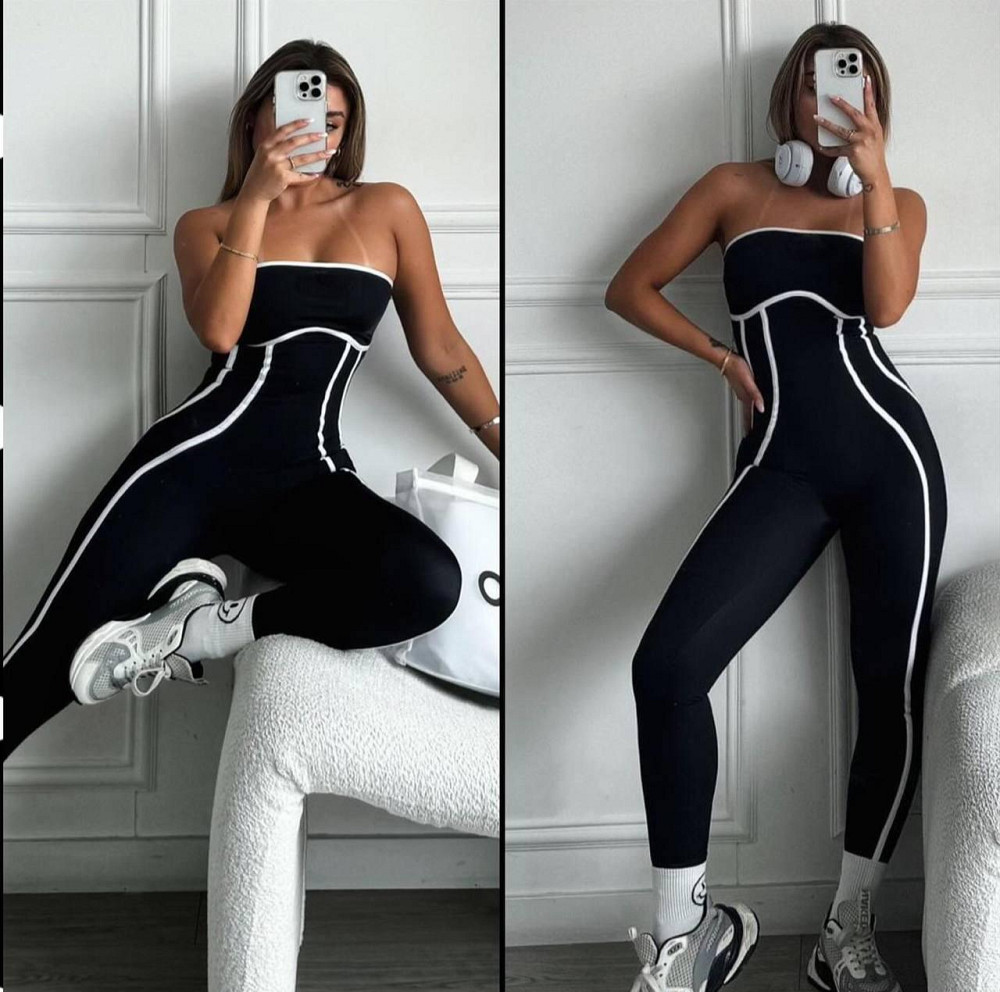 Женский комбинезон с открытыми плечами микродайвинг Одесса - изображение 1