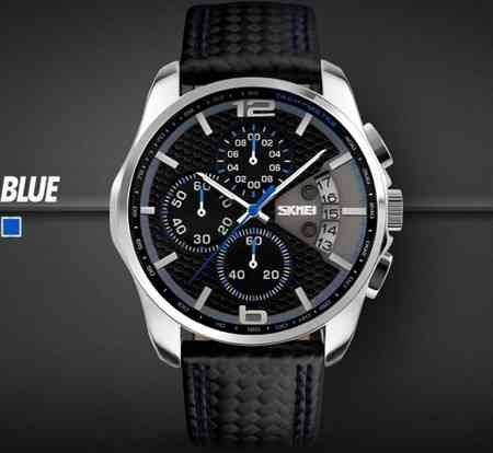 Мужские часы Skmei 9106 Spider blue Винница