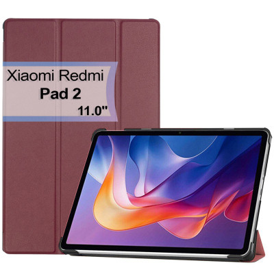 Чохол до планшета BeCover Smart Xiaomi Redmi Pad 2 11.0" Red Wine (713644) Вінниця - фото 1