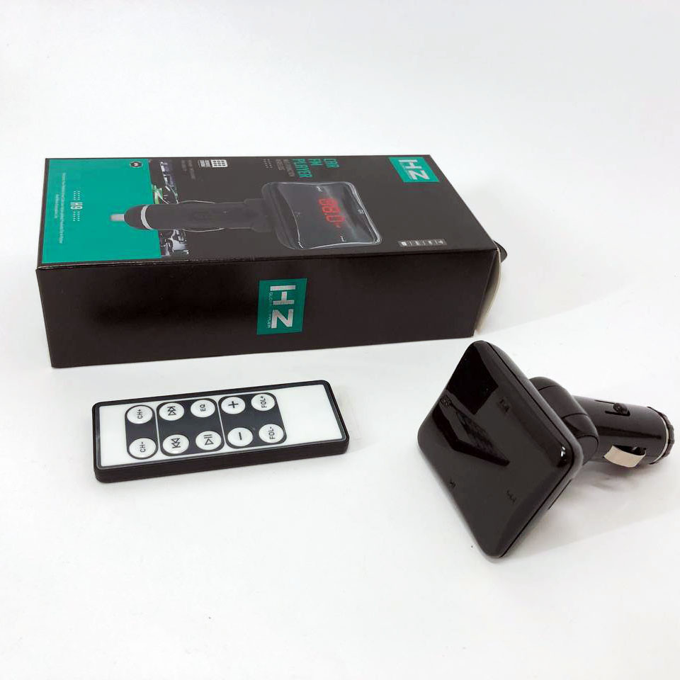 Fm модулятор автомобильный премиум класса HZ, Bluetooth FM адаптер для автомагнитолы CP-27 Львов - изображение 8