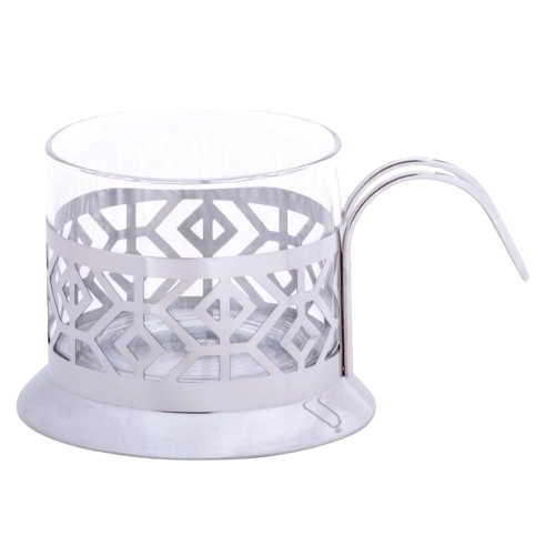 Цукорниця з ложкою та кришкою 200мл скло/нержавіюча сталь 7007 KAMILLE Житомир