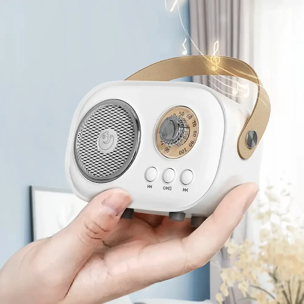 Колонка для караоке з мікрофоном на акумуляторі,Білий SBR Київ - фото 2