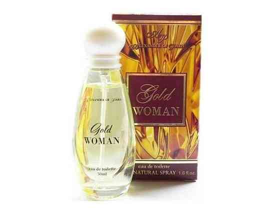 Туалетна вода жін. GOLD WOMAN (50мл.) ТМ AOP Solmir Київ