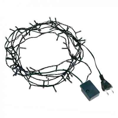 Гірлянда YES! Fun Нитка 70 LED Жовта 4.9 м 8 режимів Мерехтіння (974852) Вінниця