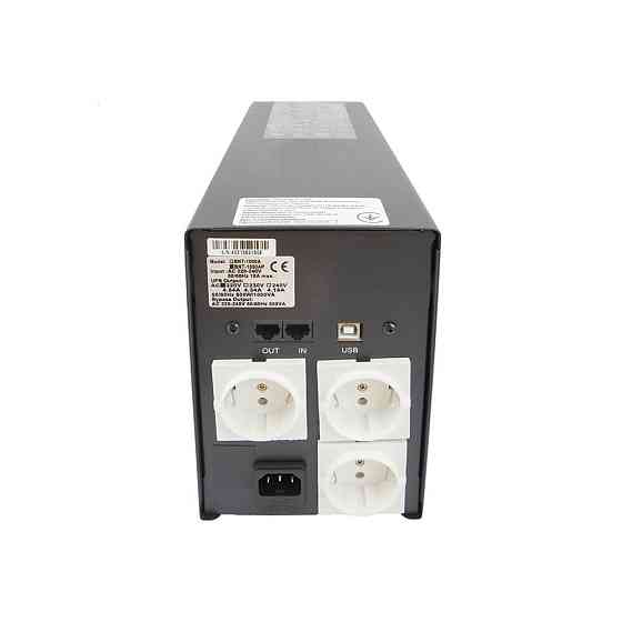 Джерело безперебійного живлення Powercom BNT-1000AP Schuko 1000ВА / 600Вт лінійно-інтерактивне Киев