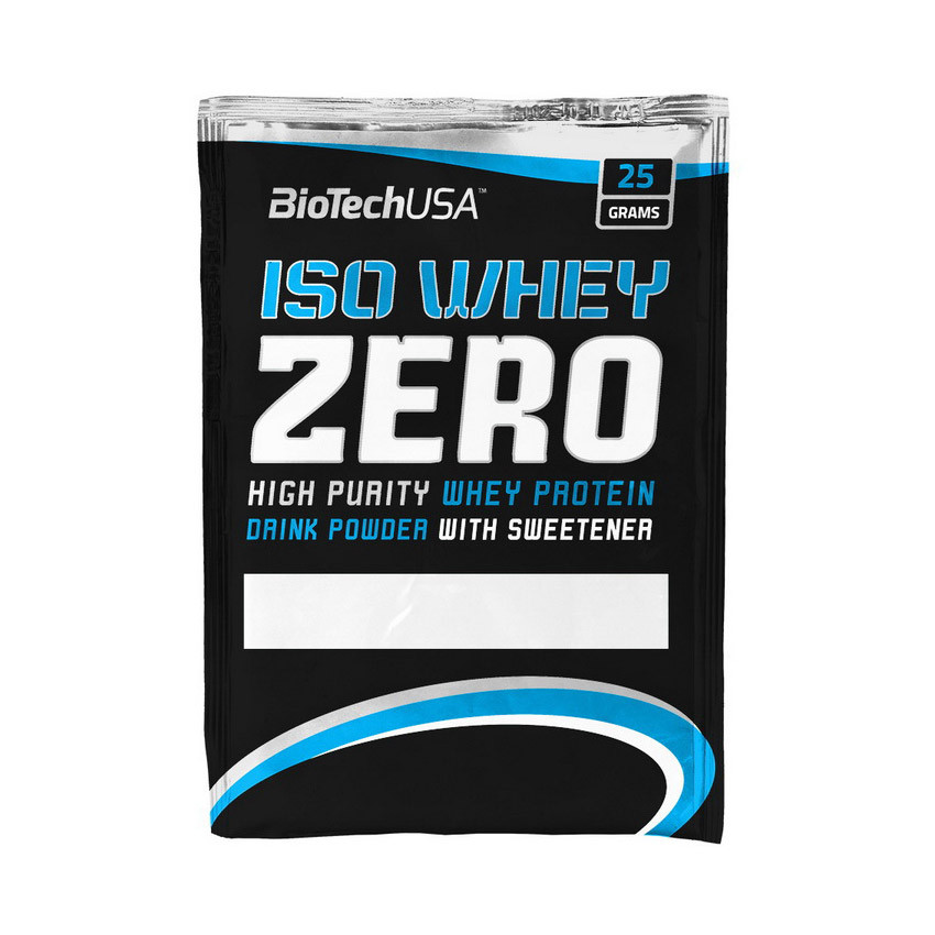 Iso Whey Zero lactose free (25 g, black biscuit) Луцк - изображение 1