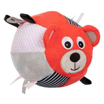 Погремушка Canpol мячик с колокольчиком BEARS коралловый (68/074_cor) Винница