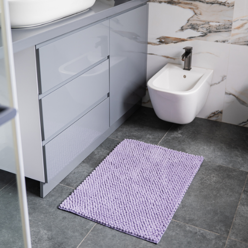 Набір килимків для ванної 2шт: 55*50см+55*80см Ананас ірисовий Дариана Житомир