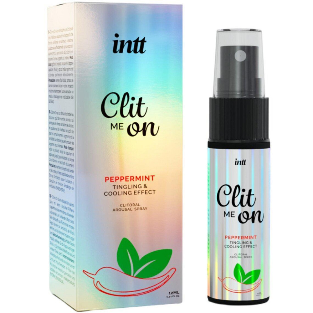Возбуждающий гель INTT Clitoris Stimulator Spray Clit Me On Peppermint Sex Aura Киев - изображение 1