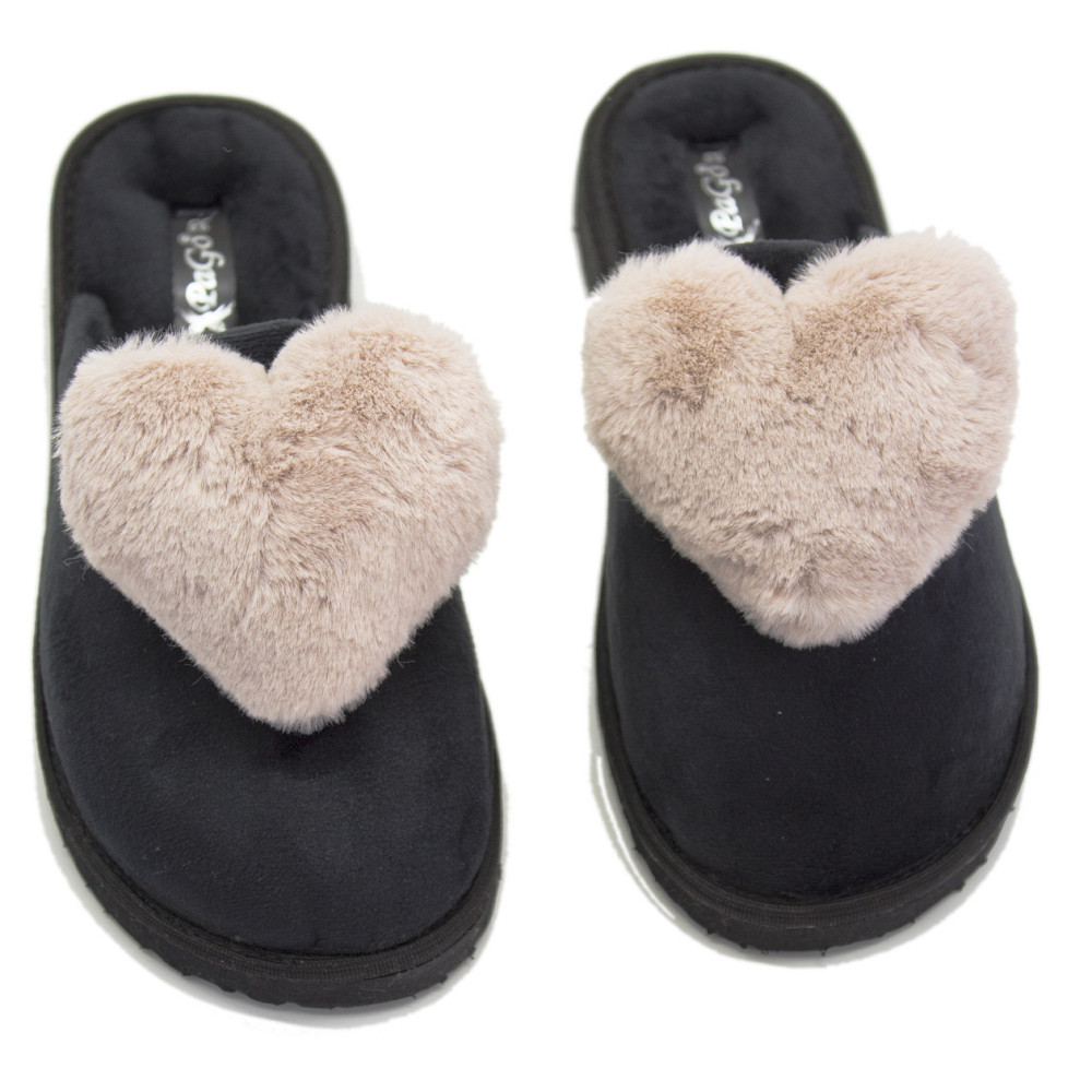 Тапочки жіночі велюр закриті із серцем "пудра" (36,37,38,39,40,41) Одеса - фото 10