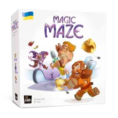 Настільна гра WoodCat Magic Maze (укр.) (W0013) Вінниця