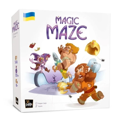 Настольная игра WoodCat Magic Maze (укр.) (W0013) Винница - изображение 1