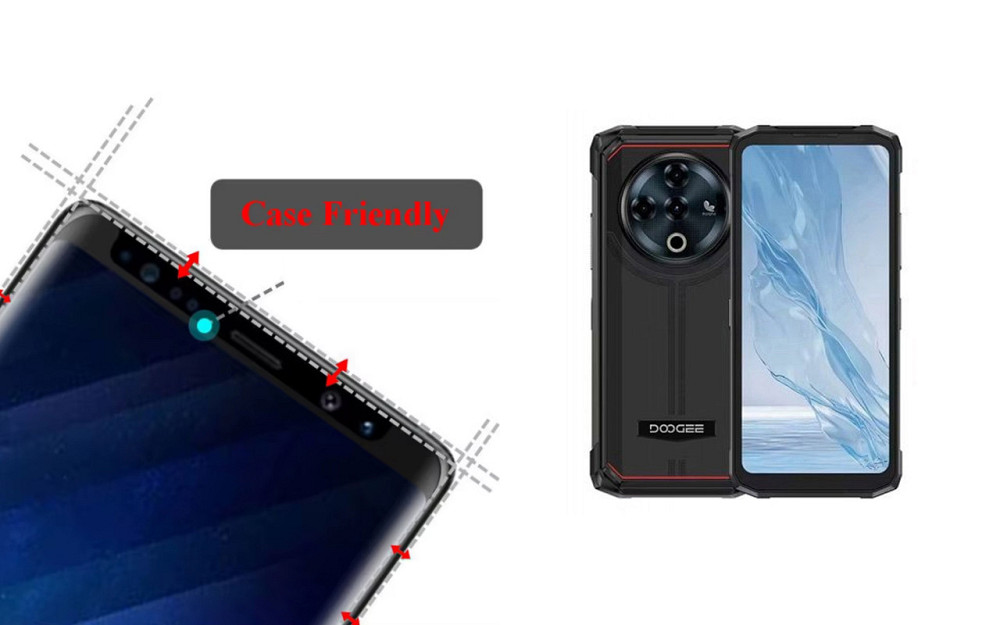 Защитное стекло HyperGlass Pro для DOOGEE Fire 6, Fire 6 Power – максимальная чувствительность и защита Киев - изображение 4