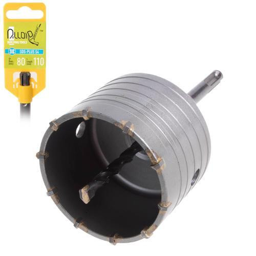 Свердло корончате по бетону 80мм p SDS адаптером 110мм Alloid Одесса - изображение 2