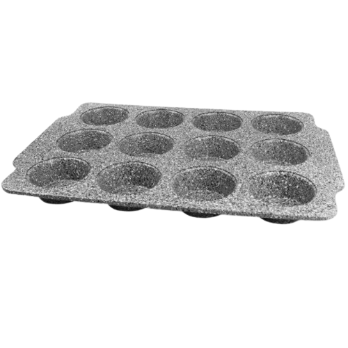 Форма для випікання кексів на 12шт 40*27*4,5см а/п Granite MR-1128-12 Maestro Житомир