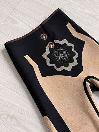 Лосини жіночі Clover 9980 утеплені на хутрі корегуючі з тейпами коричневі, коричневий, S Київ