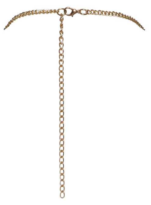 Золотистый топ Cottelli Collection Metal Top 2450453 Gold S-L Sex Aura Киев - изображение 7