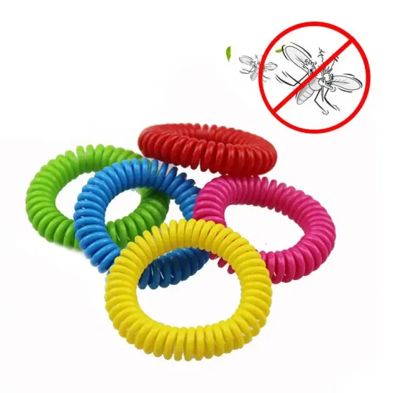 Силіконовий браслет - пружинка від комарів та комах з капсулою BallTV-103 Коломия