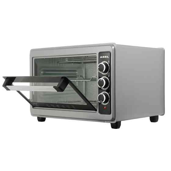 Духовка електрична настільна для дачі ASEL AF-33-23 1300 Вт 33 Л, Електродуховка духовка настільна KQ-49 Івано-Франківськ