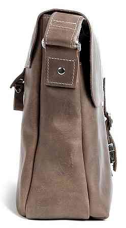 Сумка SHVIGEL 00980 из натуральной винтажной кожи Коричневая Киев