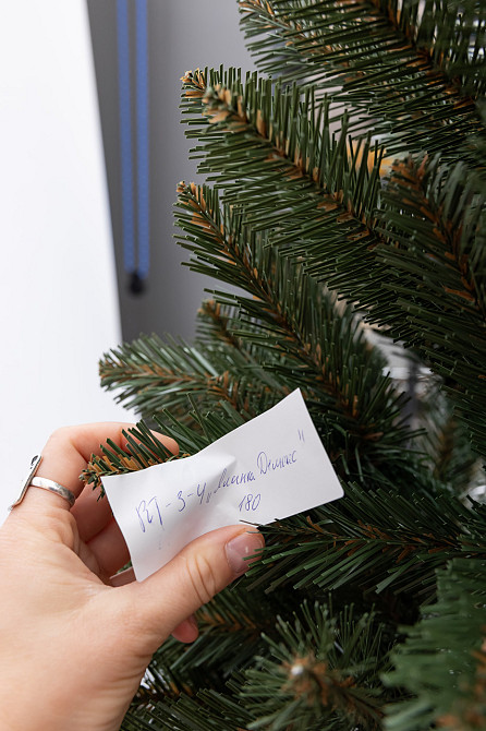 Штучна ялинка 1,8 м зелена, новорічна ялинка Різдвяна ніч SOK-3-4 Київ - фото 4