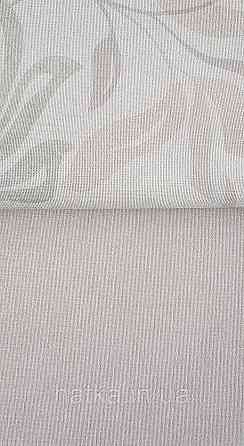 Шпалери вінілові на флізеліні Grandeco Universe метрові однотонні під тканину дрібна точка світло-коричневі Київ