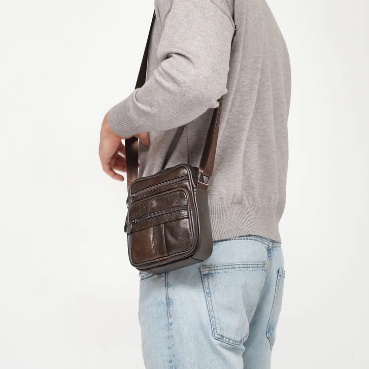 Стильна сумка месенджер, Месенджер оригінал Наплічний Легка сумка-месенджер FU-91 Івано-Франківськ - фото 7