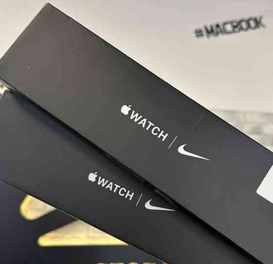 Apple Watch Nike Series 7 GPS + Cellular 45mm Star Alu P/B Sp band (MKJK3) Харьков