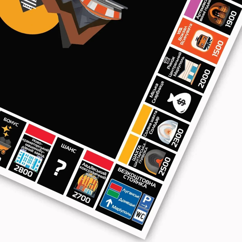 Настільна гра Монополія Донбасу PLR-0046 від 2 до 5 гравців Вінниця - фото 5