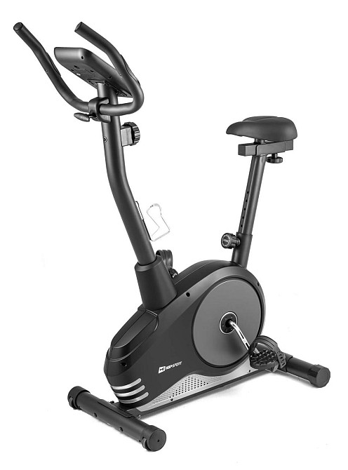 Велотренажер Hop-Sport HS-2080 Spark чорно-сріблястий (2020) Київ - фото 4