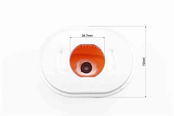 Фільтр повітряний - елемент (паперовий 100х73х66mm) 168F/170F Киев