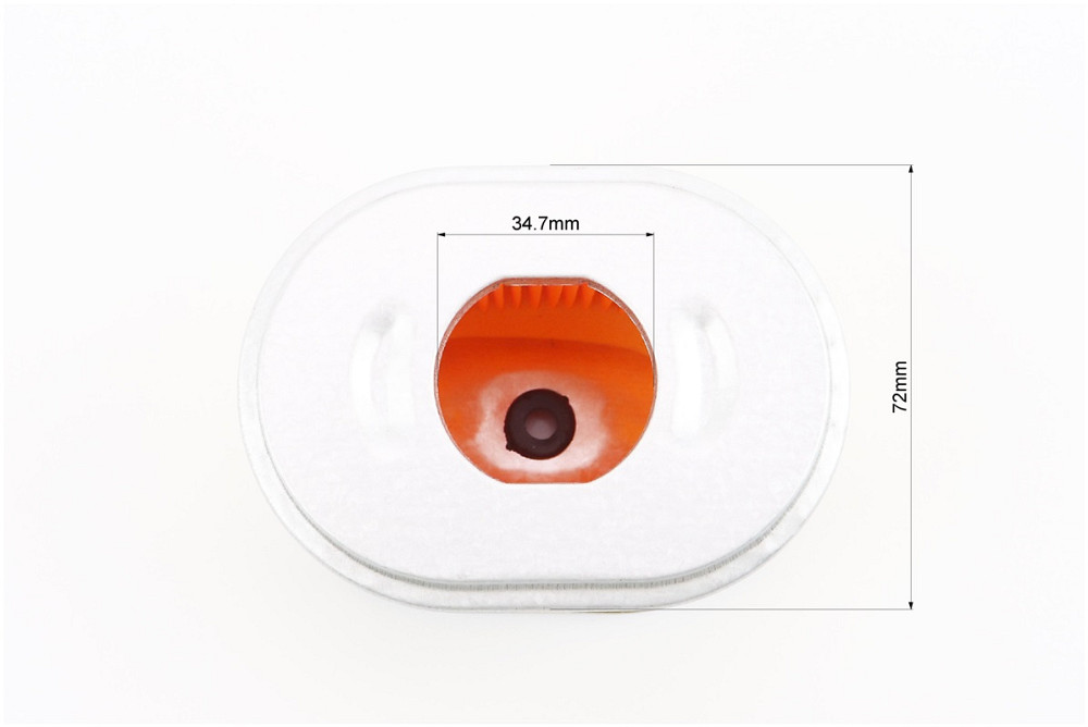 Фільтр повітряний - елемент (паперовий 100х73х66mm) 168F/170F Київ - фото 4