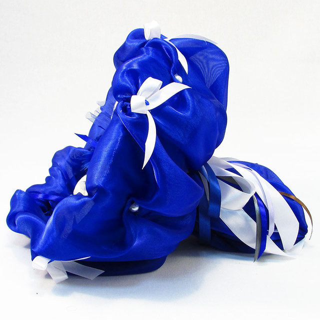 Букет з м'яких іграшок 11 ведмедиків 5282IT синій Вінниця - фото 3