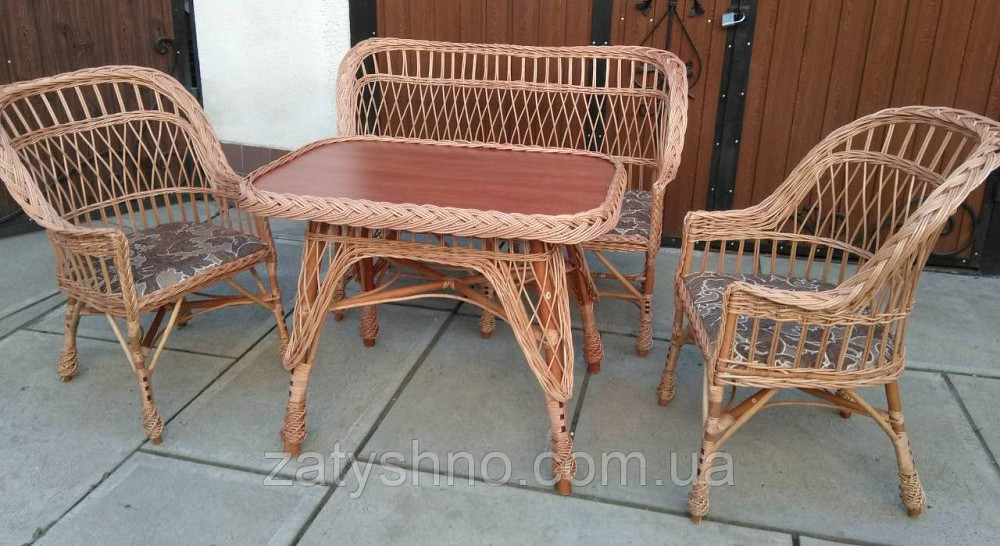Плетеная мебель для лоджии Киев - изображение 2