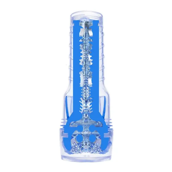 Мастурбатор Fleshlight Turbo Core Blue Ice, оральний секс (глибоке горло) Львів