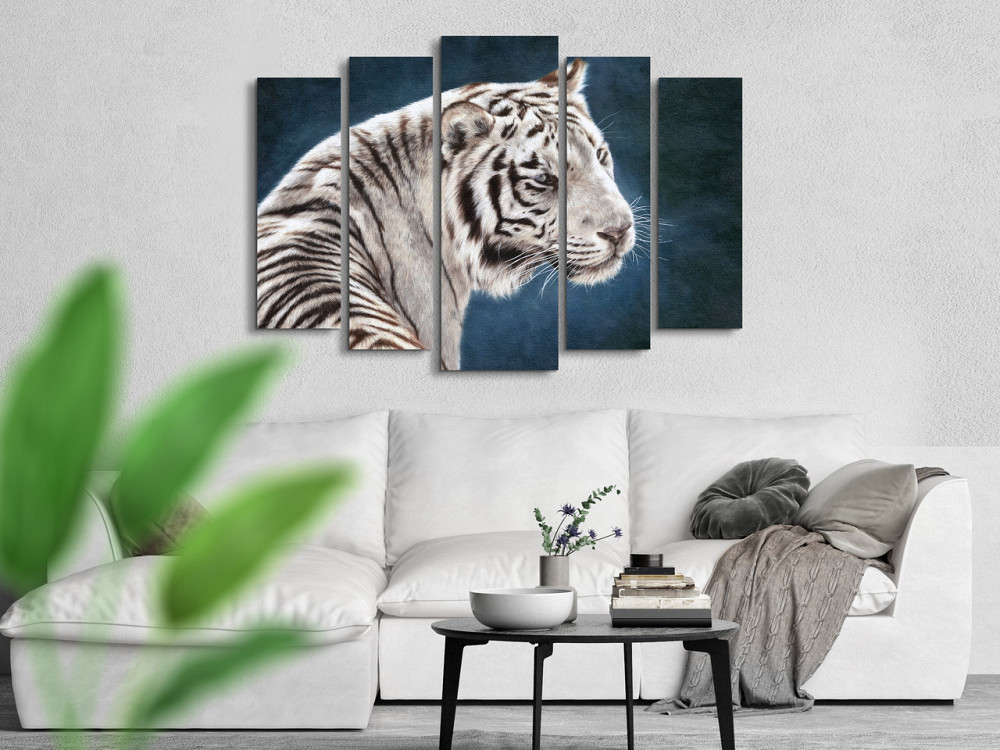 Модульна картина Тигр Art-244_5 ( 80х118см ) Київ - фото 2