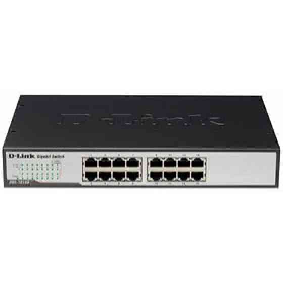 Комутатор мережевий D-Link DGS-1016D/E1A(F2A,G1A) (DGS-1016D/E1A(F2A,G1A,G2A)) Вінниця