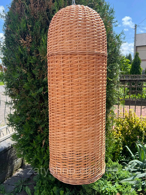 Длинный абажур из лозы Киев - изображение 9