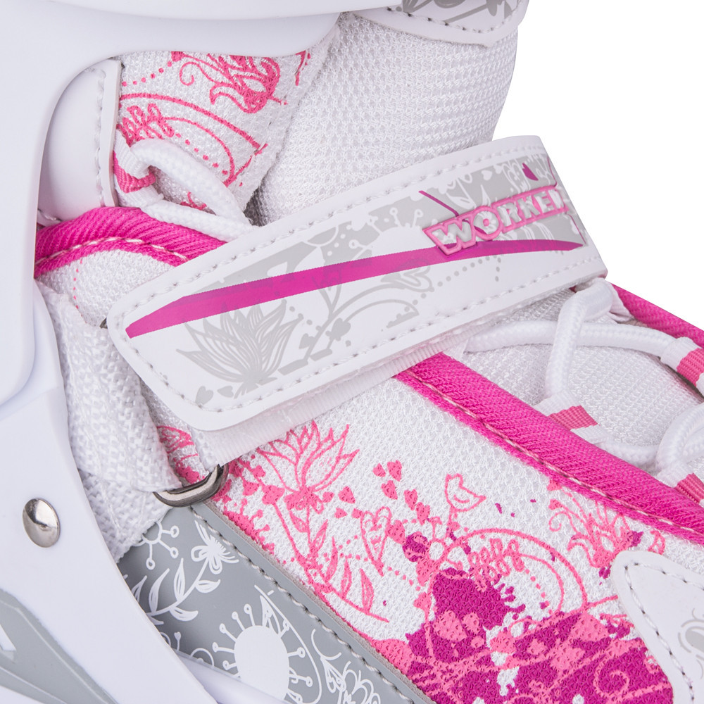 Регулируемые коньки/ролики 2в1 WORKER Pinkola - размер XS (27-30) Киев - изображение 8