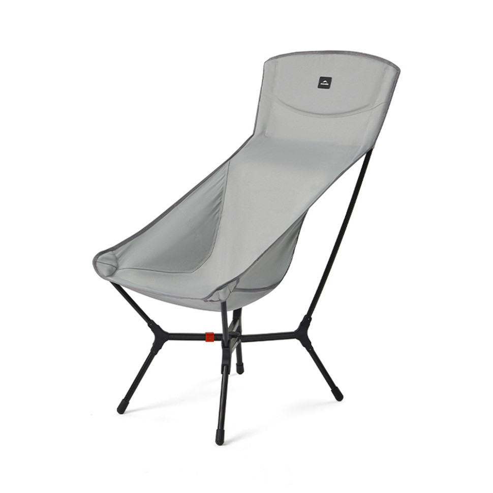 Стул складной ультралегкий Naturehike CNK2550JJ013 Yamami YL01, размер L, алюминий, серый Ровно - изображение 1
