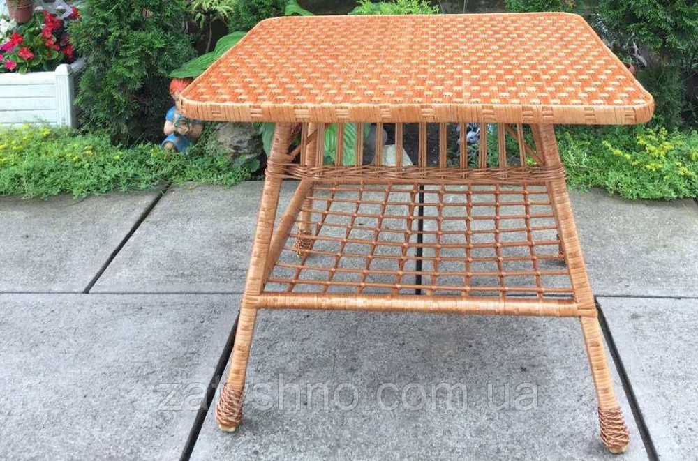 Стіл плетений квадрат 90*90 см Київ - фото 2