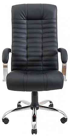 Офісне Крісло Керівника Richman Atlant Fly 2230 Хром М3 MultiBlock Чорний Київ