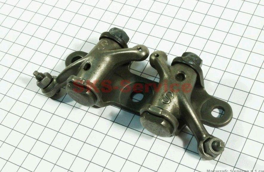 Коромысла клапанов   (рокеры, пара)   мотоцикл 4T CG 200/250   (в сборе) Мукачево - изображение 1