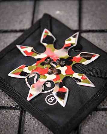 Металева зірочка Сюрикен Silver NINJA mtk ПП7697 Одеса