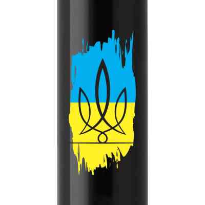 Ручка кулькова Parker IM 17 UKRAINE Black GT BP Тризуб фігурний на тлі прапора (22032_T1026u) Вінниця