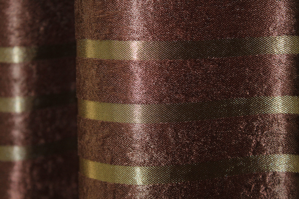 Шторная ткань софт цвет коричневый с золотистым 1392ш Киев - изображение 8