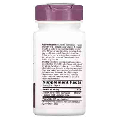 Трави Nature&apos;s Way Алое Віра з фенхелем, 340 мг, Aloelax with Fennel Seed, 100 вегетаріан (NWY-00900) Вінниця