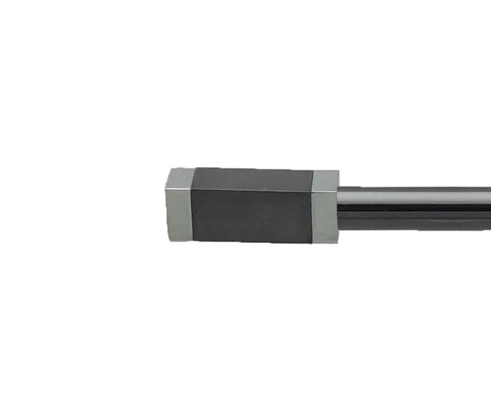 Закінчення для карнизу Orvit КВАДРО 16 мм ХРОМ - ОНІКС Львів - фото 1