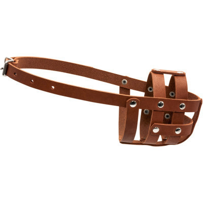 Намордник для собак Collar м'який №0 (спанієль) коричневий (06336) Вінниця - фото 1